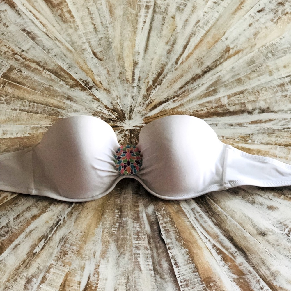 sold-out Victoria secret jeweled push-up top